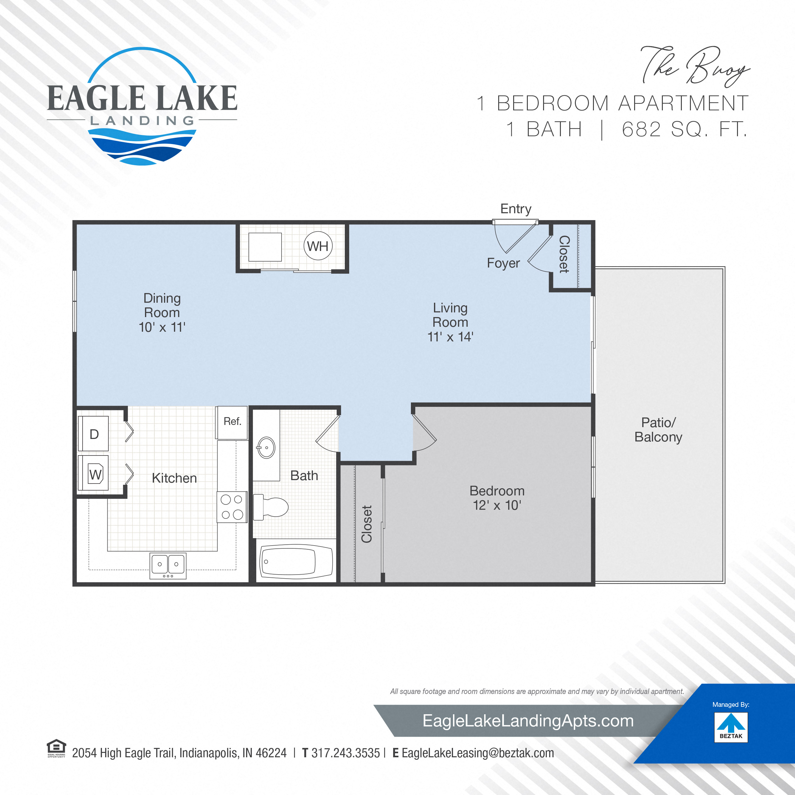The Buoy floor plan